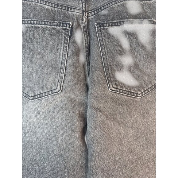 2/$30 ZARA Size 6 Grey High Rise Denim Jeans - Picture 11 of 15
